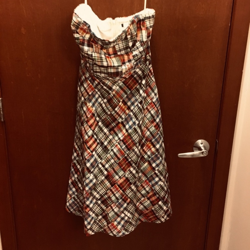 J. Crew Madras Dress